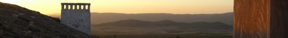 Spanish countryside in Alicante, Spain