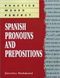 Spanish pronouns and prepositions reference