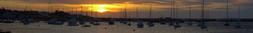 Sunset in Punta del Este, Uruguay