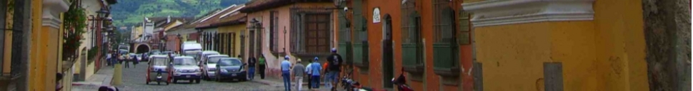 Under an arched clock